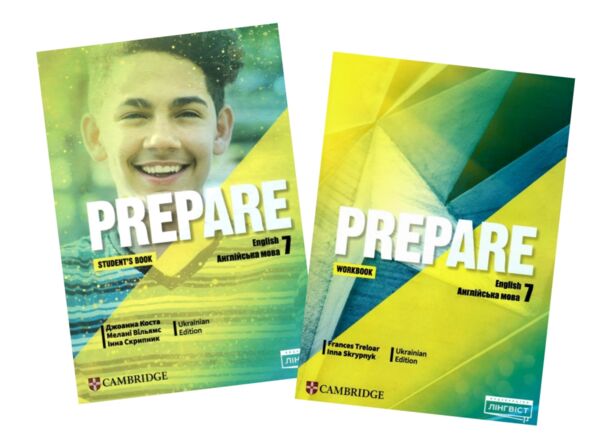Prepare 7 клас КОМПЛЕКТ Student's Book та Workbook підручник і зошит Оригінал Ціна (цена) 565.00грн. | придбати  купити (купить) Prepare 7 клас КОМПЛЕКТ Student's Book та Workbook підручник і зошит Оригінал доставка по Украине, купить книгу, детские игрушки, компакт диски 0