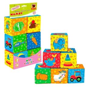 Кубики мякі Мій маленький світ Ферма MC 090601-01 Кубики мякі Мій маленький світ Ферма MC 090601-01