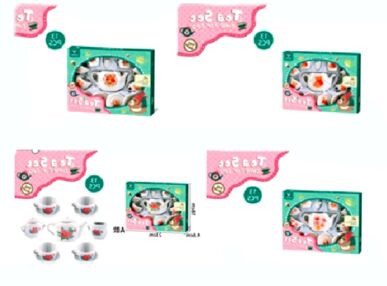 Посуд  порцелянова 11 предметів 4 види 868-Е1