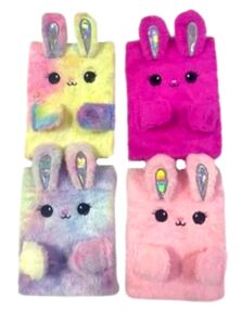 Блокнот А5 80 аркушів у клітинку пухнастий Кролик MRB2219-15