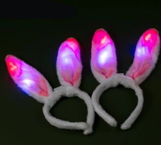 Обруч Зайчика хутряний KA-23-723 Обруч Зайчика хутряний KA-23-723