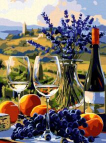 Розпис по номерах 30х40 КНО5701 Італійська насолода "Ідейка"