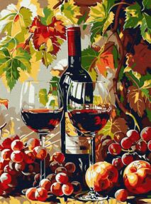 Розпис по номерах 30х40 КНО5705 Осіннє диво "Ідейка"