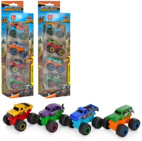 Набір машинок 4 штуки 3 види SQ80784-1