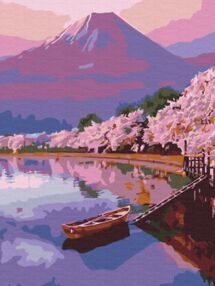 Розпис по номерах 40х50 BS32542 Ранкове узбережжя brushme Брашмі