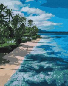 Розпис по номерах 40х50 BS51424 Райська набережна brushme Брашмі