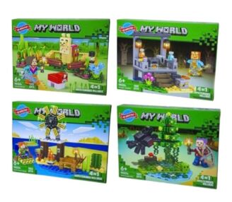 Конструктор My World 170-180 деталей 98004