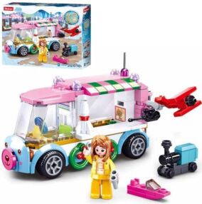 Конструктор Sluban машина-станція фігурка 143 деталі М38-В0889D