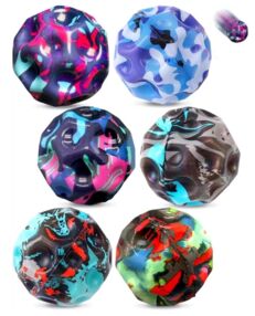 Мяч Галактика стрибунець антигравітаційний Moon Ball Print