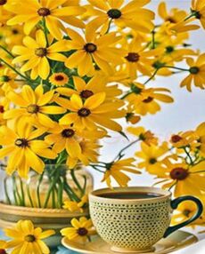 Алмазна мозаїка 30х40 GM86839 Лугові квіти "Strateg"