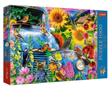 Пазли 1000 елементів Час чаювання Сільська ідилія : спів пташок Trefl 10848