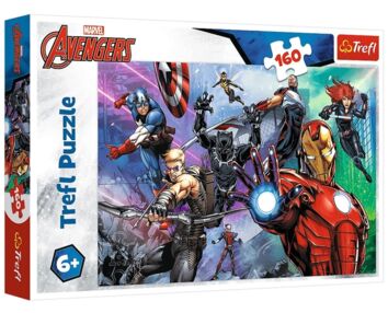 пазли 160 елементів Герої завжди напоготові Trefl 15424