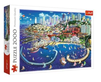 Пазли 2000 елементів Затока Сан-Франциско Trefl 27107