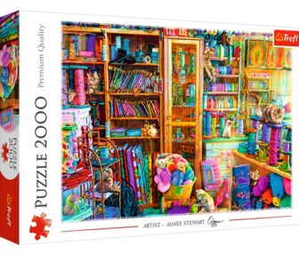 Пазли 2000 елементів Кошачий рай Trefl 27113