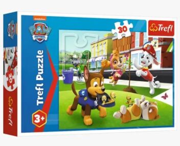 Пазли 30 елементів Собачки в дії Щенячий патруль Trefl 18306