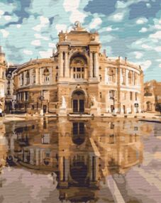Розпис по номерах 40х50 BS39128 Оперний театр brushme Брашми