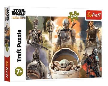 пазли 200 елементів Готові до битви Лукас фільм Мандрагорець Trefl 13276