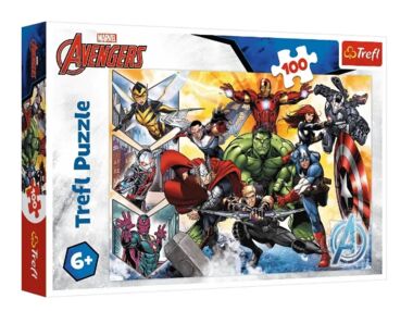 пазли 100 елементів Сила месників Марвел Trefl 16431