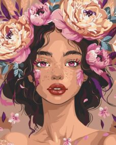 Розпис по номерах 40х50 10137-АС Цілована сонцем "Art Craft" арт крафт