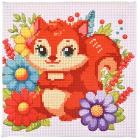 Вишивка хрестиком 20х20 AX-203 Білченя "Strateg"