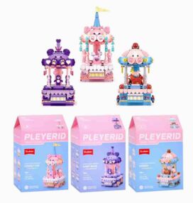 Конструктор Sluban Pleyerid Карусель 250-271 деталей M38-P8027