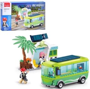 Конструктор Sluban Metropolis Новий енергетичний автобус 239 деталей М38-В1261