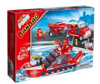 конструктор banbao Пожежники Команда 392 деталі 8312