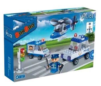 конструктор banbao Поліція Поліцейський транспорт 2 110 деталей 8128
