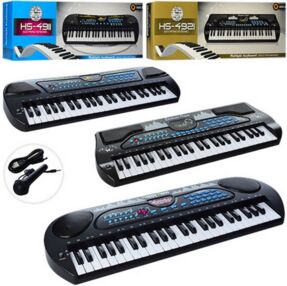 Синтезатор HS4911-21-31 49 клавіш, мікрофон, USB Синтезатор HS4911-21-31 49 клавіш, мікрофон, USB