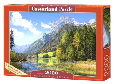 пазли 2000 елементів  Mountain Refuge in the Alps 200832