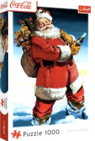 пазли 1000 елементів Санта Клаус у снігу Trefl 10923