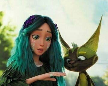 Розпис по номерах Мавка 50х40 BS54058 Магічна сила