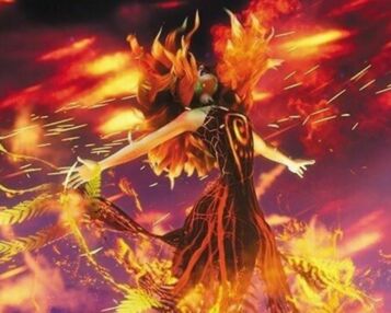 Розпис по номерах Мавка 50х40 BS54062 Стихія Вогню