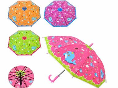 Парасолька дитяча клейонка 4 види MK 5241