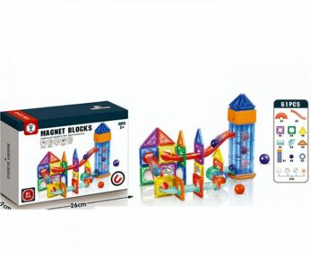 Конструктор магнітний лабіринт кульки 61 деталь HD130A