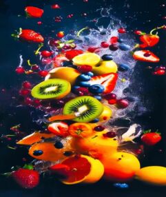 Алмазна мозаїка 40х50 Фрукти GA86141