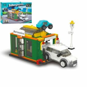 Конструктор автомийка машинка 310 деталей KB 4003
