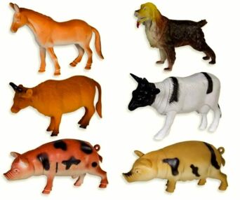 Набір тварин Домашні 6шт у пакеті H636