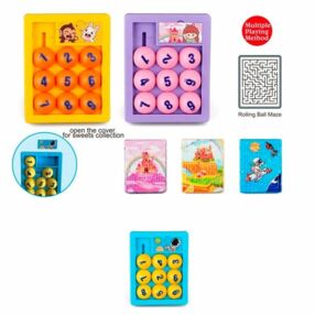 Гра логічна 2 в 1 П'ятнашки Лабіринт R138-49