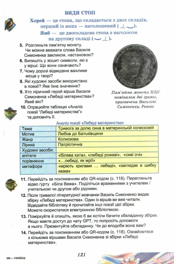 Українська література 7 клас Підручник Ціна (цена) 266.40грн. | придбати  купити (купить) Українська література 7 клас Підручник доставка по Украине, купить книгу, детские игрушки, компакт диски 6