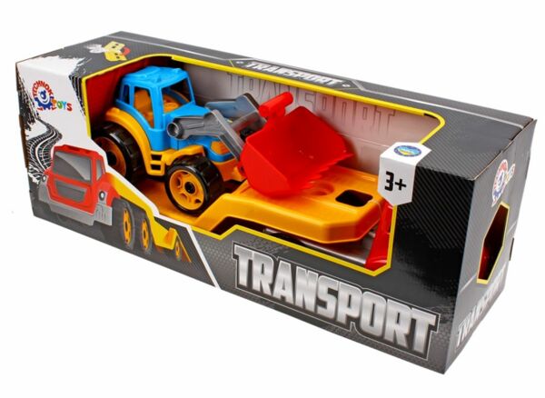 Автовоз з трактором 3916 Ціна (цена) 413.90грн. | придбати  купити (купить) Автовоз з трактором 3916 доставка по Украине, купить книгу, детские игрушки, компакт диски 0