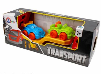 Набір машин автовоз з набором машин 3909