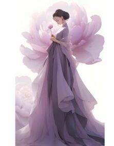 Алмазна мозаїка 30х40 HEG87037 Квітковий світ "Strateg"