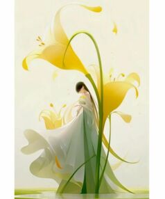 Алмазна мозаїка 30х40 HEG87042 Танець з природою "Strateg"