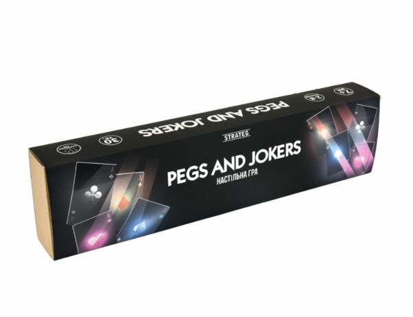 Гра настільна Pegs and Jokers 30348 Ціна (цена) 269.90грн. | придбати  купити (купить) Гра настільна Pegs and Jokers 30348 доставка по Украине, купить книгу, детские игрушки, компакт диски 0