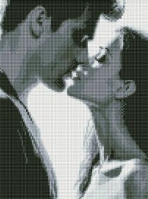 Алмазна мозаїка 30х40 АМО7872 Ніжний поцілунок "Ідейка"