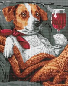 Алмазна мозаїка 40х50 АМО8034 Пухнастий дегустатор "Ідейка" Алмазна мозаїка 40х50 АМО8034 Пухнастий дегустатор "Ідейка"