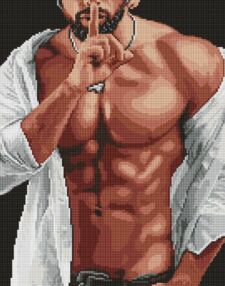 Алмазна мозаїка 40х50 АМО8039 Твоя таємниця "Ідейка"