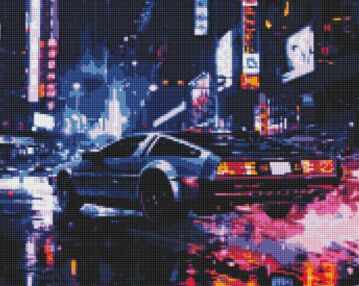 Алмазна мозаїка 40х50 АМО8051 Нічна подорож "Ідейка"