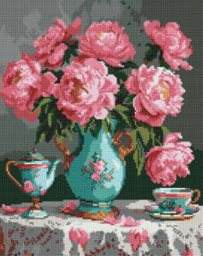 Алмазна мозаїка 40х50 АМО8124 Ніжні кольори "Ідейка"